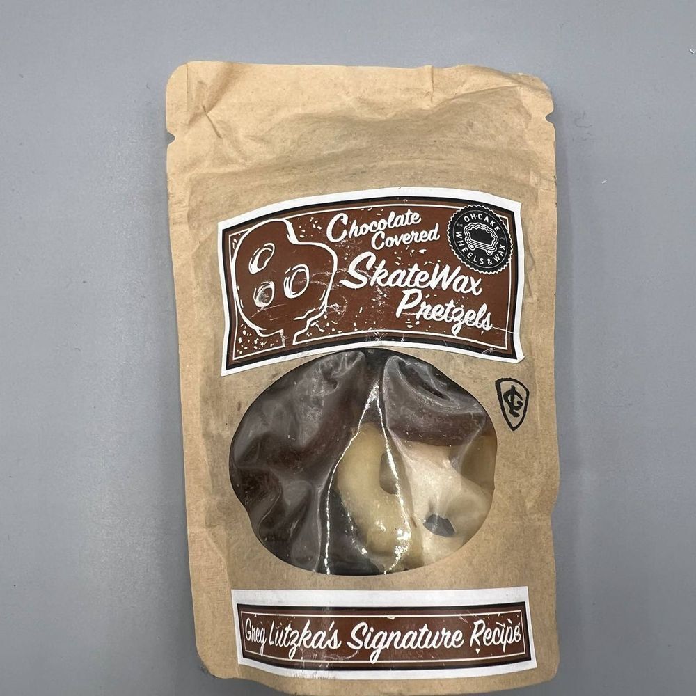 Oh Cake Greg Lutzka Pretzels Curb Skate Wax Chocolate Covered
